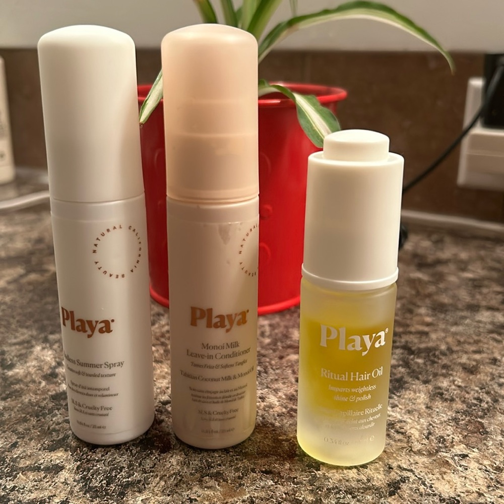 Playa 3 piece mini clean styling essentials